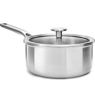 Kitchenaid 3-Kat Paslanmaz Çelik Sos Tenceresi 18 Cm / 2,13 L (Çok Renkli)