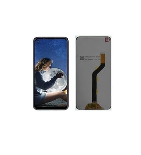 Tecno Camon 15 İle Uyumlu Lcd Ekran Dokunmatik CD6 (Siyah)