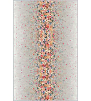 Eliana Home Baskılı, Yıkanabilir Kaymaz Taban Salon Halısı LNA0239 100x150 cm (Pembe)