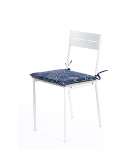 Desenli Lacivert 45x45 Minder