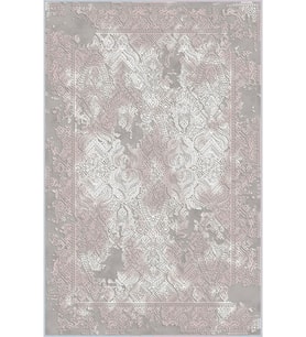Eliana Home Baskılı, Yıkanabilir Kaymaz Taban Salon Halısı LNA1387-HY-1075 100x150 cm (Pembe)