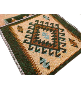 Antik Kilimden Büyük Boy Motosiklet, Heybesi 2 Gözlü, Kilim Çanta