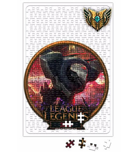 Zed LoL League Of Legends Puzzle 240 Parça Yapboz