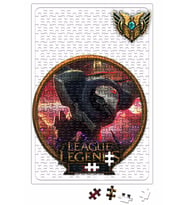 Zed LoL League Of Legends Puzzle 240 Parça Yapboz