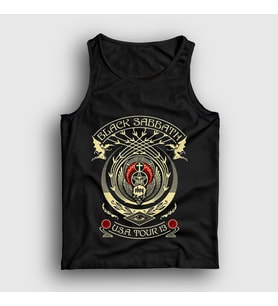 Presmono Unisex Siyah Obey Black Sabbath Atlet 18500tt
