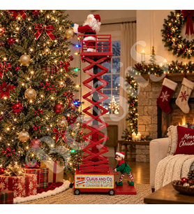 Mr. Christmas Elfli Noel Babalı Işıklı Lift
