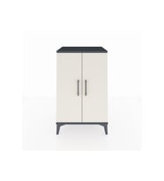 Hyperion Komodin 2 Raflı 2 Kapaklı 60x44x96 Antrasit-Aytaşı