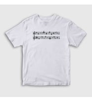Presmono Unisex Çocuk Beyaz Music Pilot Airplane Uçak T-Shirt 408580tt (Beyaz)