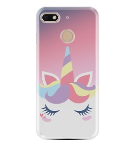 General Mobile GM8 Go GM9 GM20 Pro Plus Kılıf Desemli Silikon Sweety Unicorn 1737
