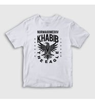 Presmono Unisex Çocuk Beyaz Eagle V2 Ufc Khabib Nurmagomedov T-Shirt 310831tt (Beyaz)