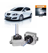 Seat Leon MK2 2006-2012 D1S / D1R 6000K Beyaz HID Xenon Ampul 2 Adet