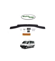 Citroen Jumper Ön Kaput Koruma Rüzgarlığı 3mm Akrilik (Abs) Parlak Siyah Deflektör 2002-2006