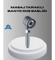 Spa Etkili Masaj Uçlu Duş Başlığı Ergonomik Tasarım