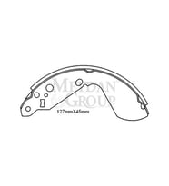 SUZUKI VITARA- 92/94; ARKA FREN PABUCU 5KAPI (127X45) (DAIWA) 53200-56A00 531-6360A