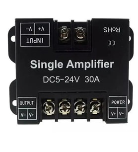 5V-24V 30A Tek Renk Single Amplifier Repeater Yükseltici Aktarıcı
