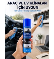 Araç Kliması ve Ev Tipi Klimalar İçin Temizlik Çözümü
