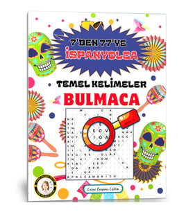 İspanyolca TEMEL Kelimeler Bulmaca Kitap Seti (2 Kitap)