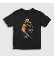 Presmono Unisex Çocuk Siyah Lionheart Film Jean Claude Van Damme T-Shirt 259129tt