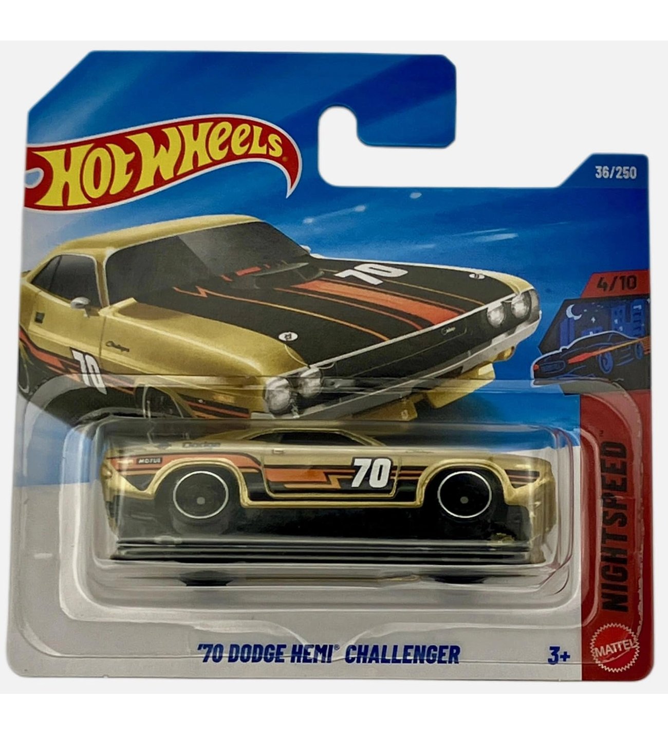 Hot Wheels 70 Dodge Hemi Challenger - JJJ07