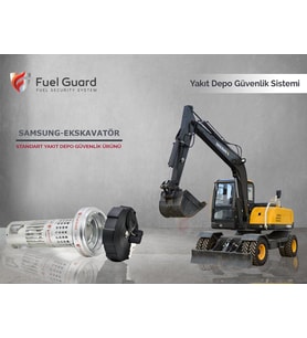 FUEL GUARD Samsung Ekskavatör-Kepçe Yakıt Depo Koruma Cihazı