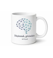 Analitik Düşünen Zeka Kupası Mantık Hediye Kupa Bardak Özel Tasarım