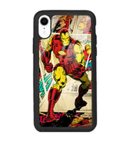 iPhone XR iron Man Demir Adam Tasarımlı Glossy Telefon Kılıfı