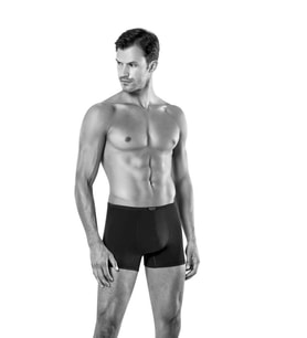 6 lı Paket Kota Erkek İnce Lastik Modal Boxer 1011 (Siyah)