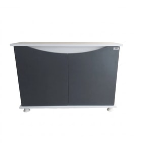 Kanki Pet 100 Cm MDF KP10001ANT Flex Antrasit Kapaklı Akvaryum Sehpası 100x31x69 cm