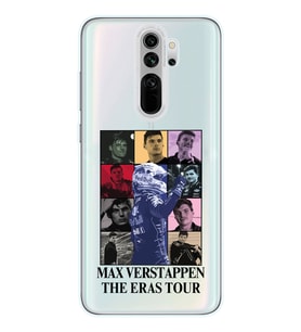 Xiaomi Redmi Note 8 PRO Uyumlu Max Verstappen Tasarımlı Şeffaf Telefon Kılıfı
