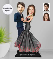 Kişiye Özel Sevgili Ahşap Eco Biblo -9