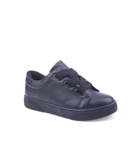 Papuç Sepeti 2597 Kadın Günlük Sneaker Ayakkabı (Siyah)