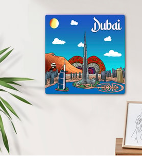 Dubai Tasarımlı Mdf Duvar Tablosu