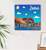 Dubai Tasarımlı Mdf Duvar Tablosu