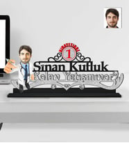 Kişiye Özel Nihayetinde Kolay Yetişmiyor Doktor Erkek Ahşap Biblo-8