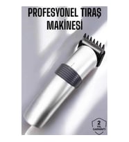 Mey İthalat® Erkeklere Özel Şarjlı Saç ve Sakal Kesme Tıraş Makinesi Seti