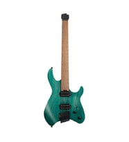 Cort SPACE G6MS SGTQ Başsız (Headless) Elektro Gitar Seti (Çantalı) Yarı Parlak Turkuaz Renk, Multi-Scale, Ergonomik Gövde