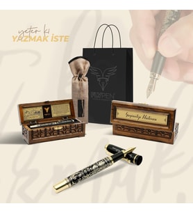 FLYPEN Gaziantep Hediyelik Kalem Seti (Dolma Kalem)
