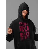 The Weeknd Die For You Baskılı Unisex Oversize Rapper Hoodie