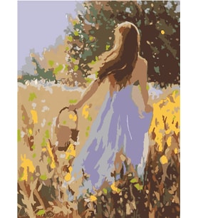 Piknik Keyfi Boyama Seti 60x75 cm (Tuvale Gerili)