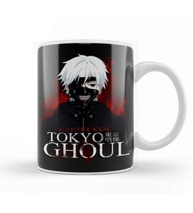 Tokyo Ghoul Kaneki Masked Kupa Bardak Porselen