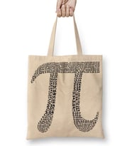 Pi Sayisi Mathematica Matematik Özel Tasarim Pi Günü Bez Çanta Uzun Saplı