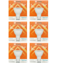 (6 Adet) Osaka 9W (70W) Sarı Işık (3000K) GU10 Duylu Led Çanak Ampul