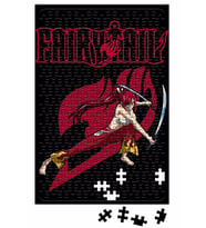 Fairy Tail Erza Scarlet Two Swords Anime Manga Puzzle