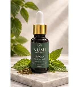 NUMI Naturals Isırgan Tohumu Yağı 20 ml %100 Saf Nettle Seed Oil Saç ve Cilt Bakım Yağı