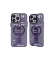 İphone 13 Kılıf Llo Magneticsafe Desenli Kapak - Llo Mor - 3