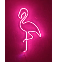 Flamingo Neon Tabela Neon Led Dekoratif Duvar Aydınlatması Neon Duvar Dekorasyonu