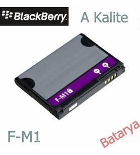 BlackBerry F-M1 Batarya Pearl 9100 3G Style 9670 Uyumlu Telefon Bataryası