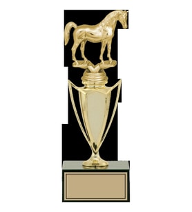 ODAK KUPA - Figürlü Kupalar - At Figürlü Kupalar FG-039 C - 27 cm