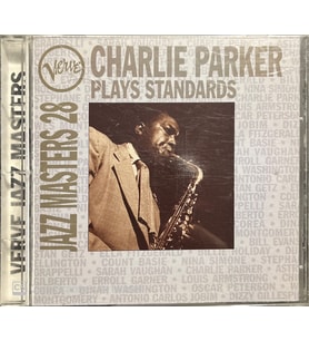 (Plak Değildir CD dir) CD Charlie Parker Plays Standarts Jazz Masters 28 CD (Karışık)
