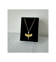 Ank Meleğikalın Zincirli 925 Ayar (Gold)